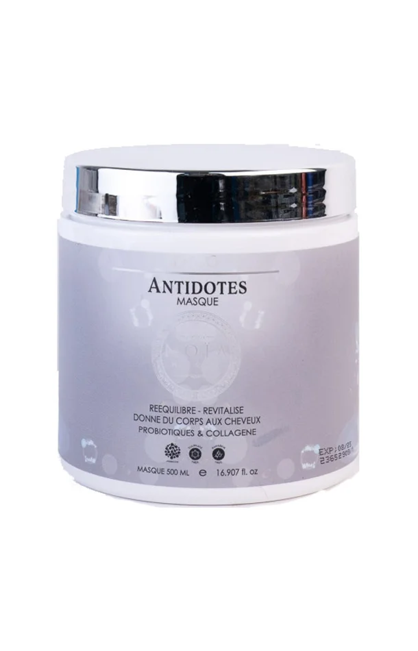 Masque revitalisant – Probiotiques & collagène – Cheveux fragilisés – 500 ml