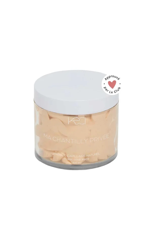 Masque revitalisant exclusif – Ma chantilly privée – Cheveux secs, crépus ou frisés – 300 ml x 2