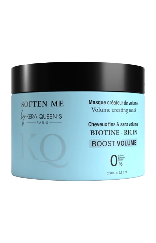 Masque volume – Biotine & ricin – Cheveux fins – 250 ml