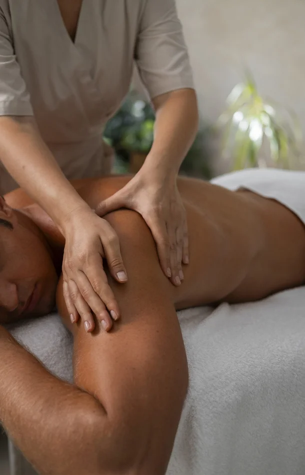 Massage aux huiles essentielles & réflexologie – 1h30