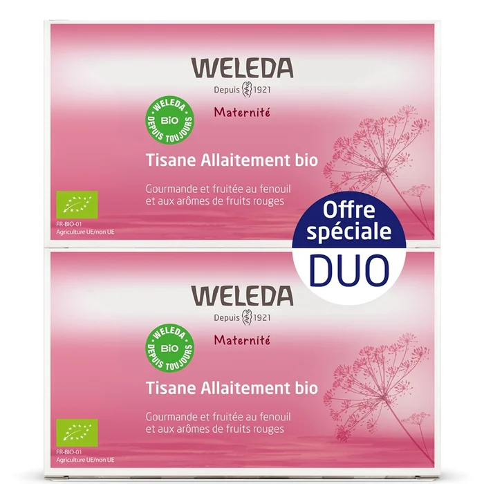 Maternité – Duo Tisane Allaitement Fruits Rouges