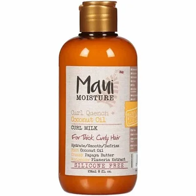 MAUI MOISTURE Curl Quench+ Curl Milk (Leave-In) à l&rsquo;Huile de Coco 236ml