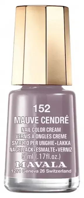 Mavala Mini Color Vernis à Ongles Crème 5 ml – Couleur 152 Mauve Cendré