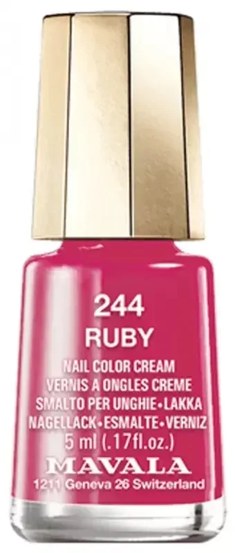Mavala Mini Color Vernis à Ongles Crème 5 ml – Couleur 244 Ruby