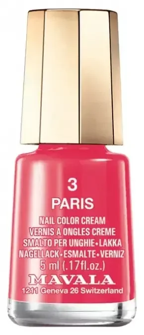 Mavala Mini Color Vernis à Ongles Crème 5 ml – Couleur 3 Paris