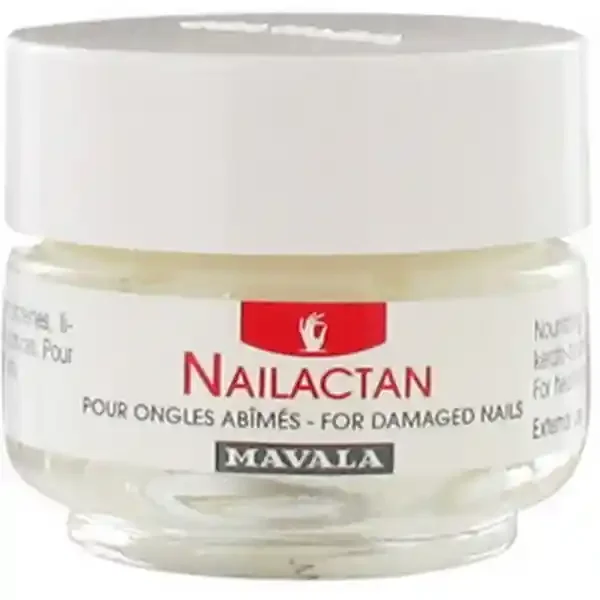 Mavala Nailactan Crème Nourrissante Pour Ongles Abîmés Pot 15 ml