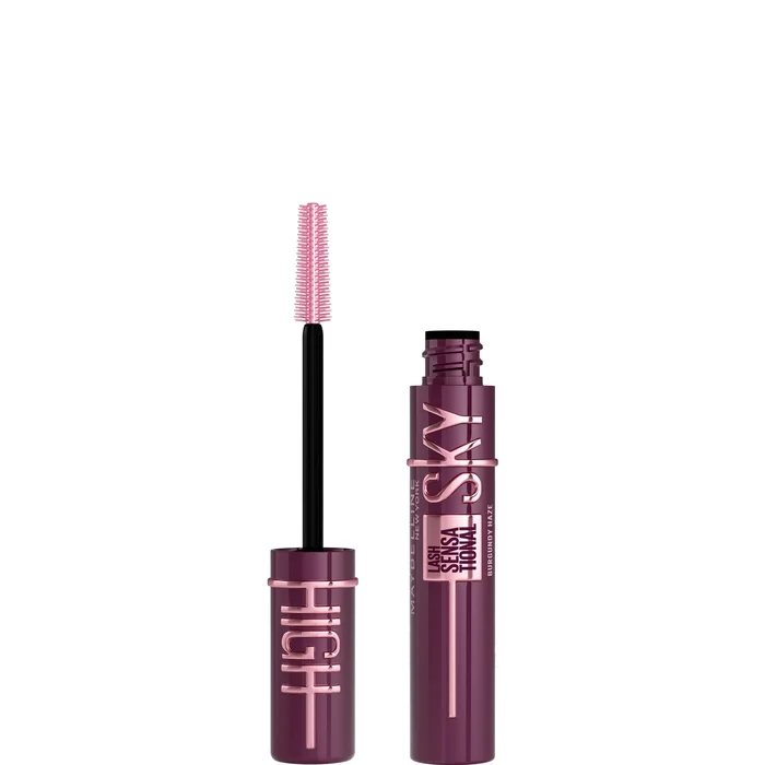 Maybelline Lash Sensational Sky High Volumizing and Thickening Eyelash Lengthening Mascara – Burgundy Haze