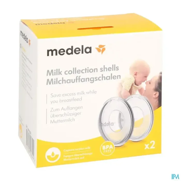 Medela coupelle recueil lait x2