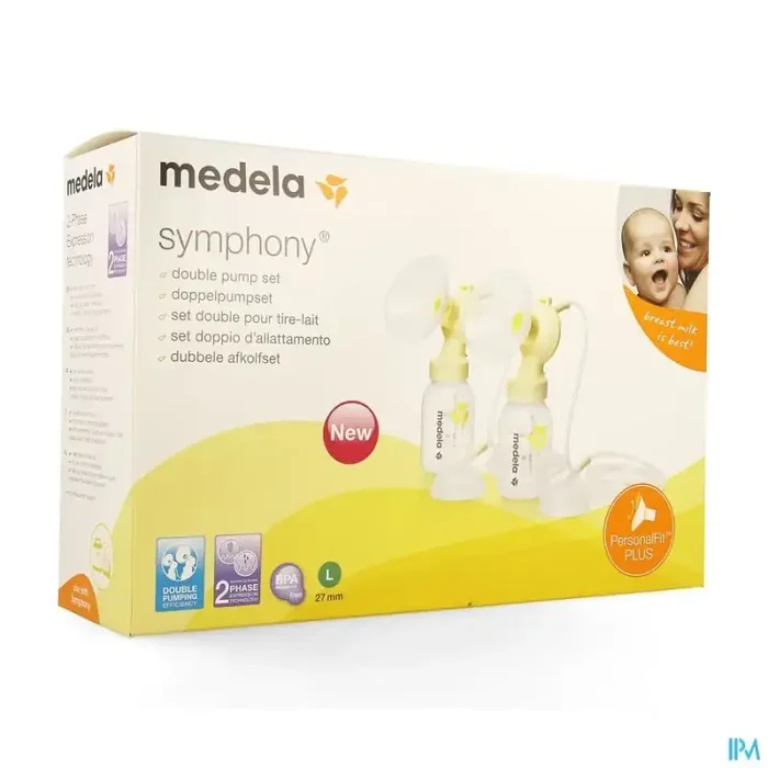 Medela set symphony personalfit+ double pomp 27mm
