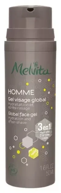 Melvita Homme Gel Visage Global 4 en 1
