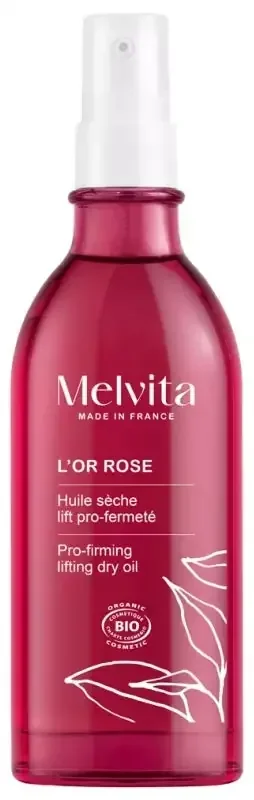 Melvita L‘Or Rose Huile Sèche Fermeté Bio 100 ml