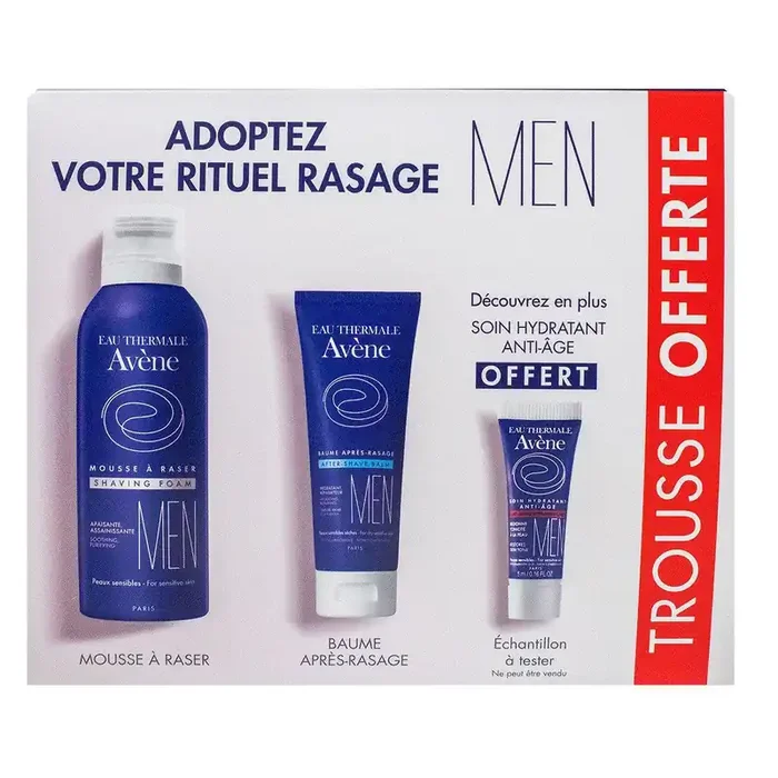 Men trousse rituel rasage