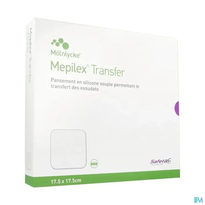 Mepilex transfer pansement 17cm5 x 17cm5 10