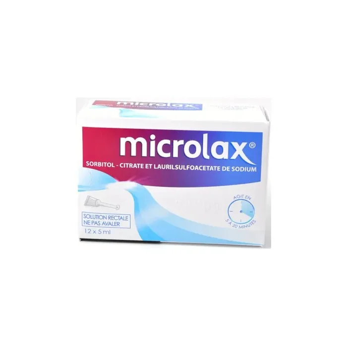 MICROLAX SOLUTION RECTAL 12 UNIDOSES JOHNSON & JOHNSON