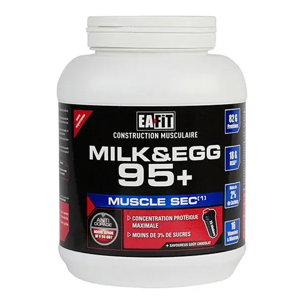 Milk & Egg 95+ hyperprotidique chocolat 750g