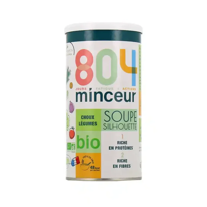 MINCEUR 804 SOUPE CHOUX-LEGUMES BIO 180G LES 3 CHÊNES