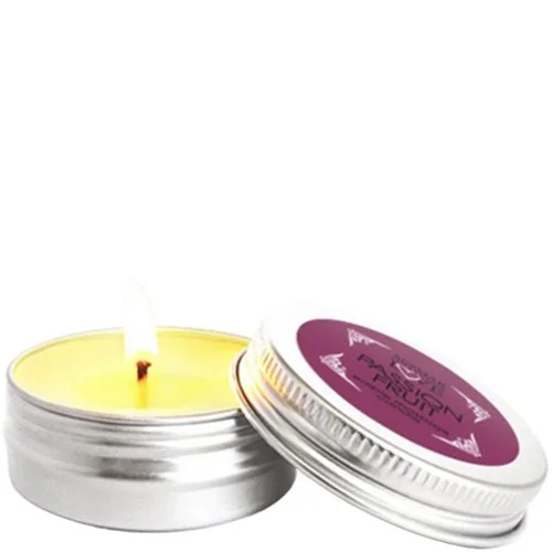 Mini bougie de massage 100% naturelle – Fruit de la passion -30 ml