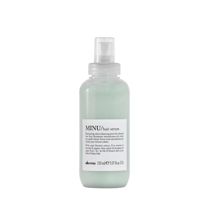 MINU Hair Serum – S&eacute;rum Brillance & Protection – cheveux color&eacute;s 150 ml