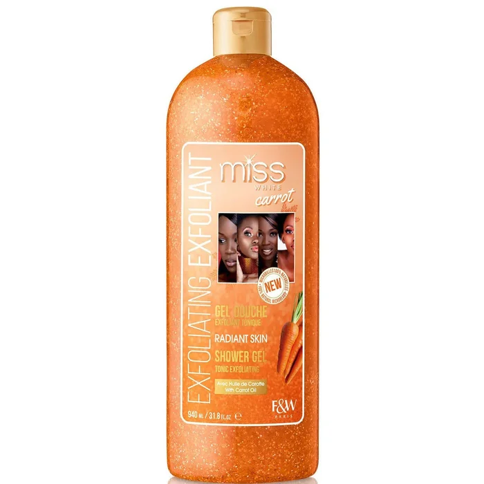 MISS WHITE ≡ Gel Douche Exfoliant Carotte