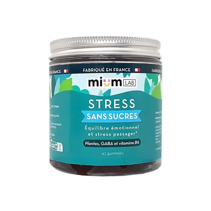 Mium Lab Stress sans sucres 42 gummies