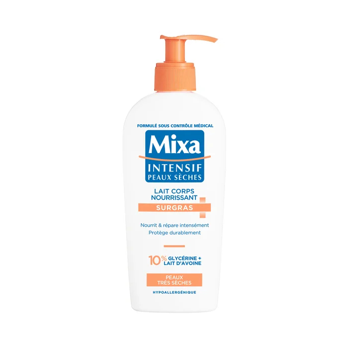MIXA INTENSIF PEAUX SECHES ≡ Lait Corps Nourrissant “Surgras”