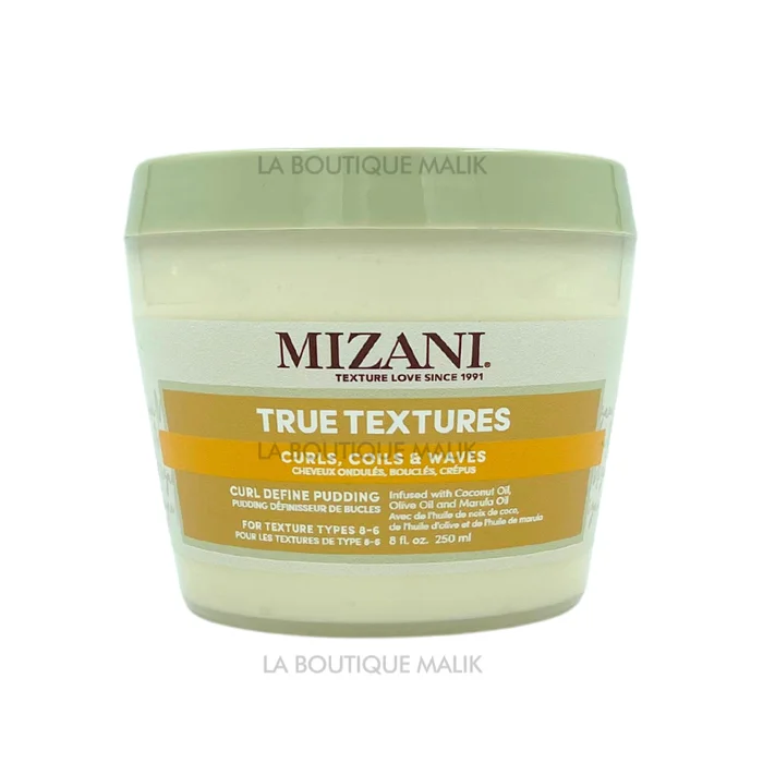 MIZANI TRUE TEXTURES ≡ Pudding Définisseur de Boucles – Curl Define Pudding