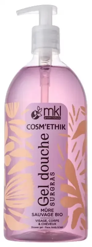 MKL Green Nature Cosm‘Ethik Gel Douche Mûre Sauvage Bio 1 L