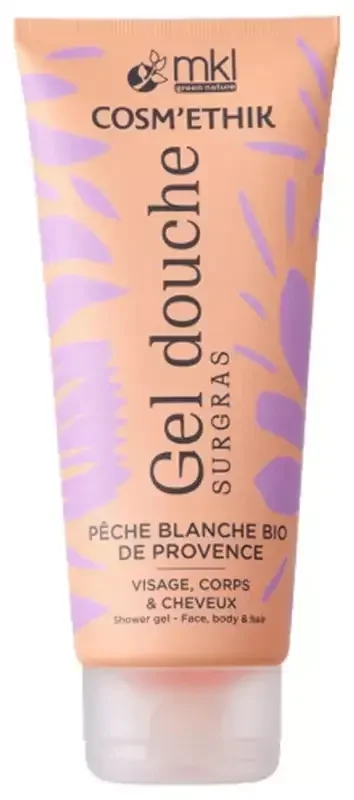 MKL Green Nature Cosm‘Ethik Gel Douche Pêche Blanche Bio 200 ml