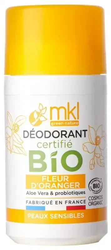 Mkl Green Nature Déodorant Bio Fraîcheur Fleur d‘Oranger 50 ml