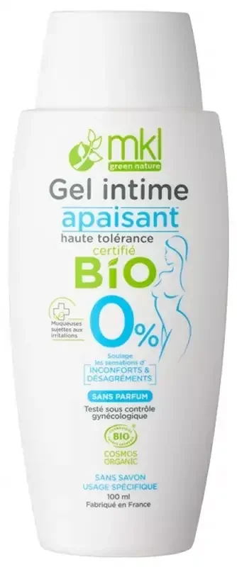 Mkl Green Nature Hygiène Intime Gel Bio** 100 ml Apaisant