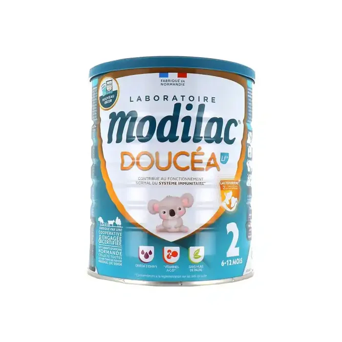 Modilac Doucea Lf+ 2 lait en poudre 820gr