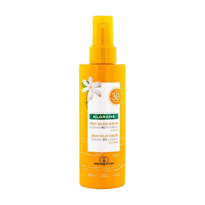 Monoi et Tamanu Bio – Spray Solaire Sublime SPF 30 – 200 ml