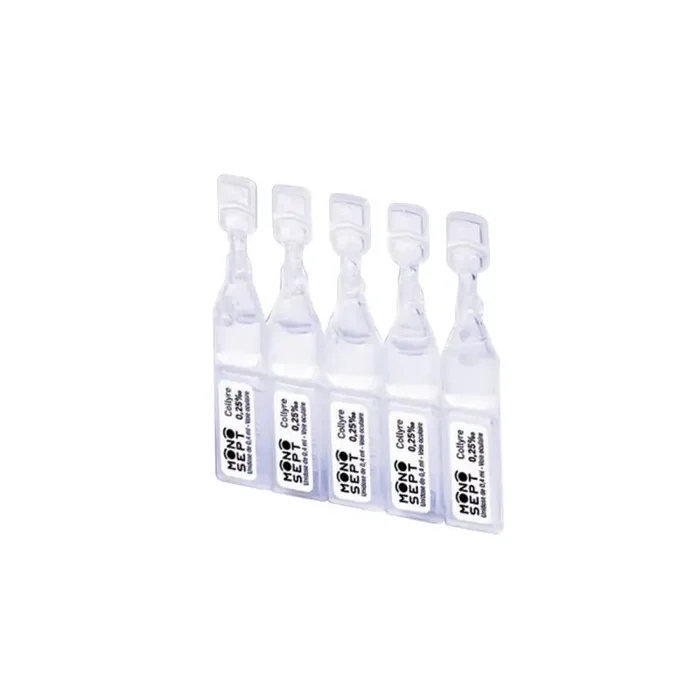 Monosept® 2,25 pour mille (0,1mg/0,4ml) collyre 30 unidoses