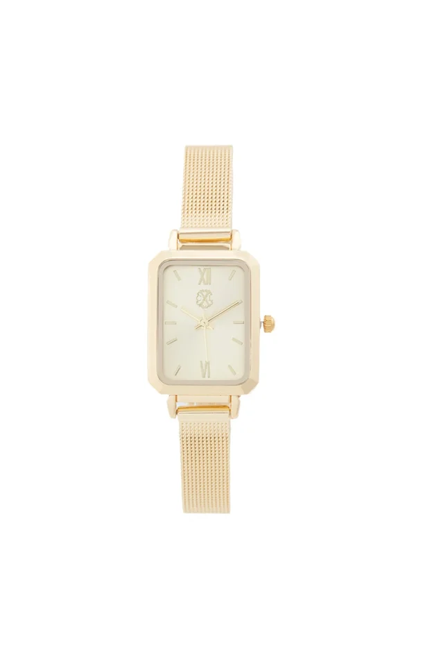 Montre à quartz – Doré
