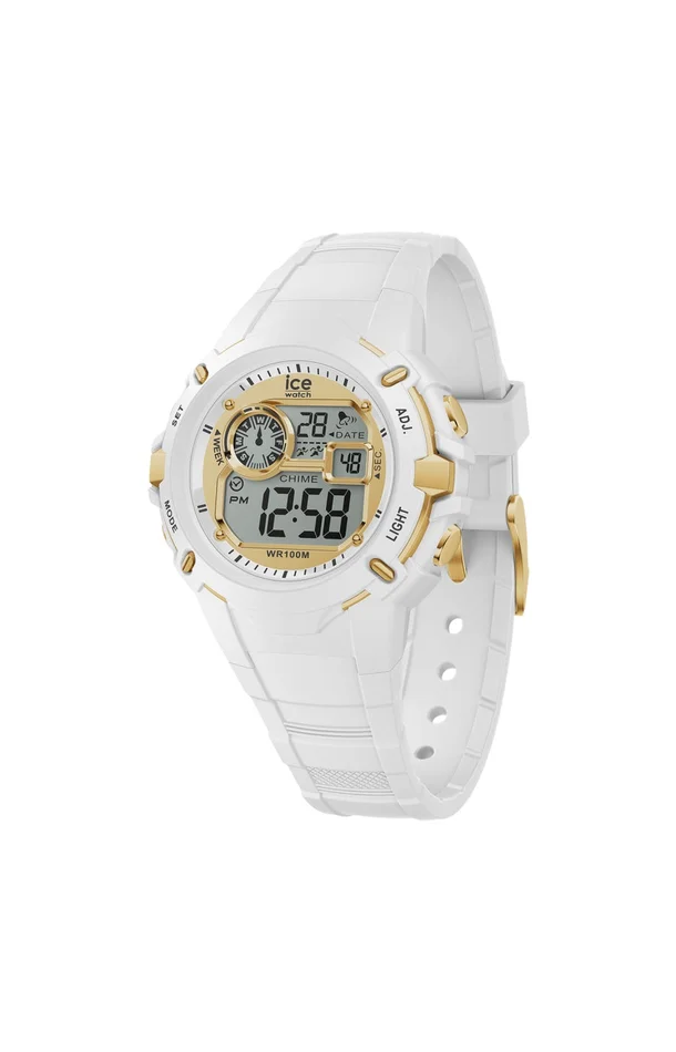 Montre digitale – ICE digit explorer – Small – Magical White Gold – Enfant