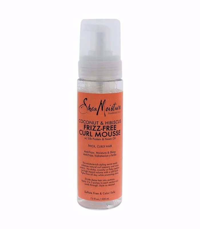 Mousse anti-frisottis à la noix de coco et à l’hibiscus 7.5oz