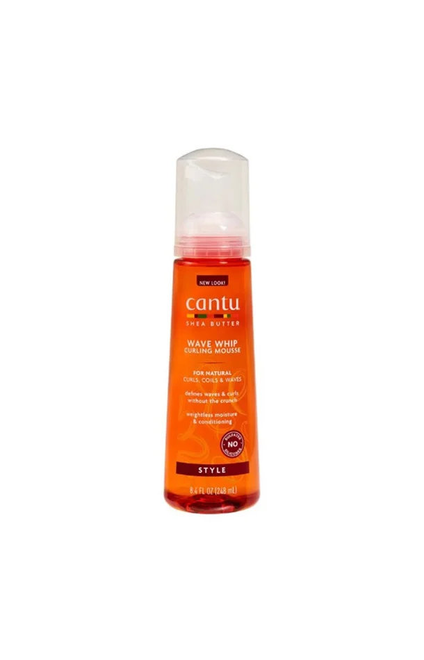 Mousse coiffante pour boucles – Beurre de karité – Cheveux bouclés – 248 ml