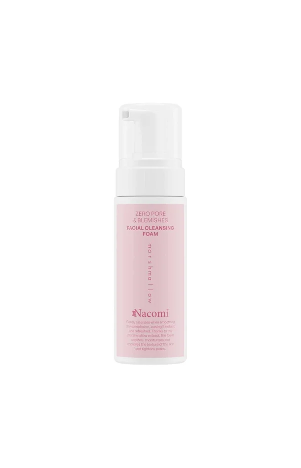 Mousse nettoyante & purifiante – Marshmallow – Niacinamide & acide hyaluronique – Peaux grasses à imperfections