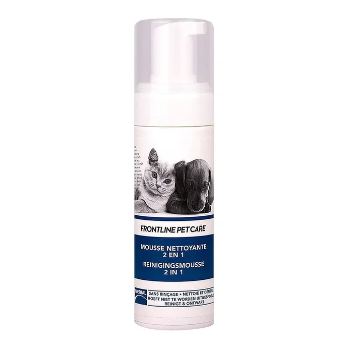 Mousse nettoyante 2en1 Pet Care 150ml