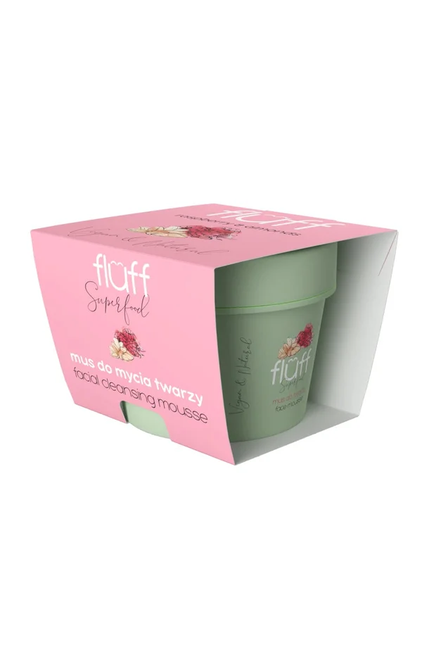Mousse nettoyante – Framboise & amande – Visage