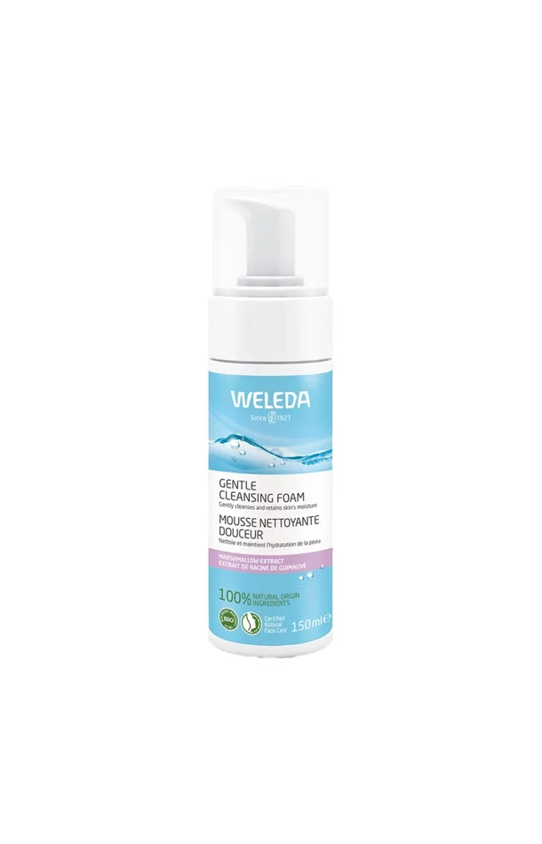 Mousse nettoyante bio – Hamamélis – Visage