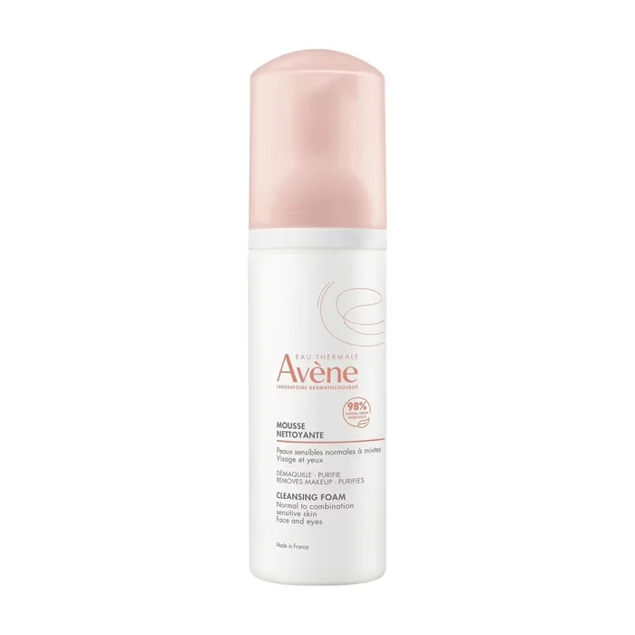 Mousse Nettoyante Matifiante – Visage & Yeux – Peaux Sensibles Normales à Mixtes 150 ml
