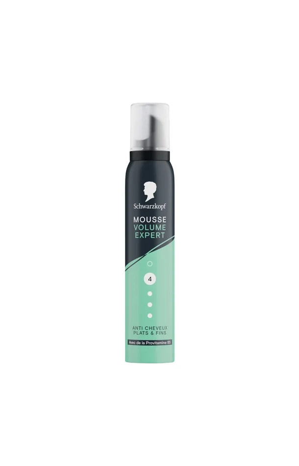 Mousse volume – Volume Expert – Pro-vitamine B5 – Cheveux fins – 200 ml