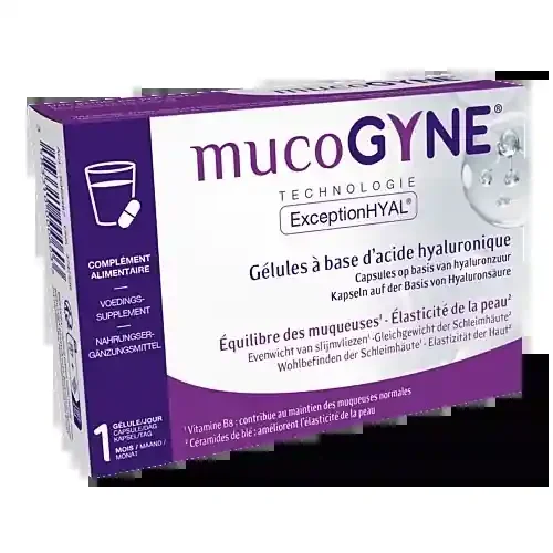 MUCOGYNE Acide Hyaluronique Voie Orale – 28 Comprimés