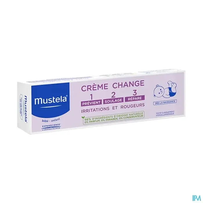 Mustela bb crème change 1-2-3 50g