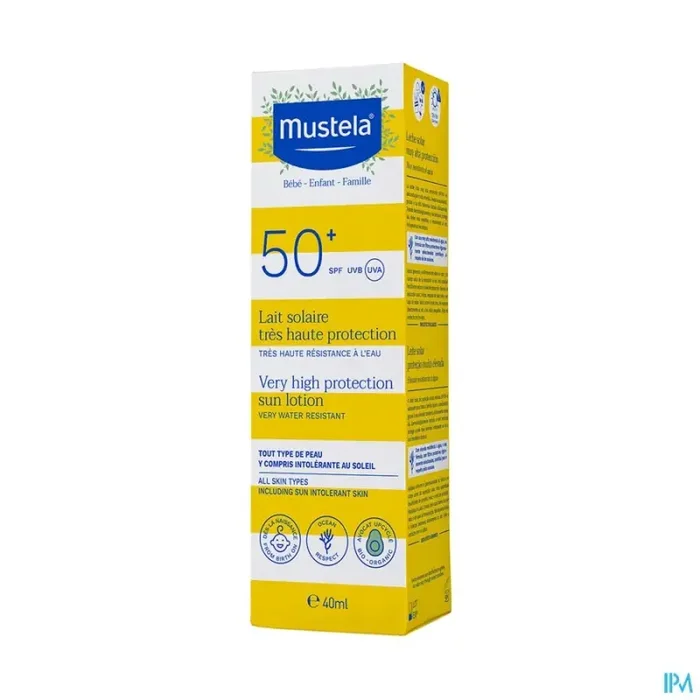 Mustela famille lait solaire SPF50+ 40ml