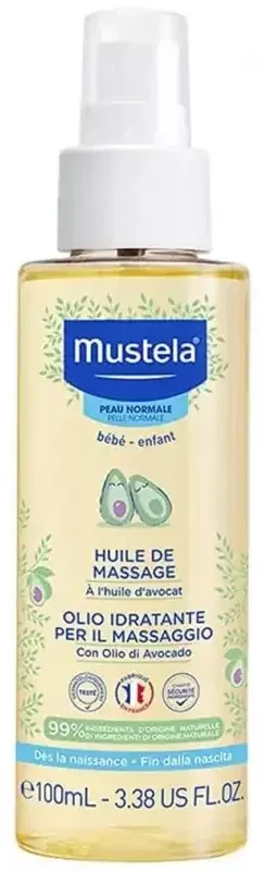 Mustela Huile de Massage à l‘Huile d‘Avocat 100 ml
