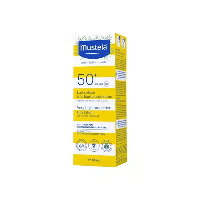 Mustela lait solaire tres haute protection SPF50+ 100ml