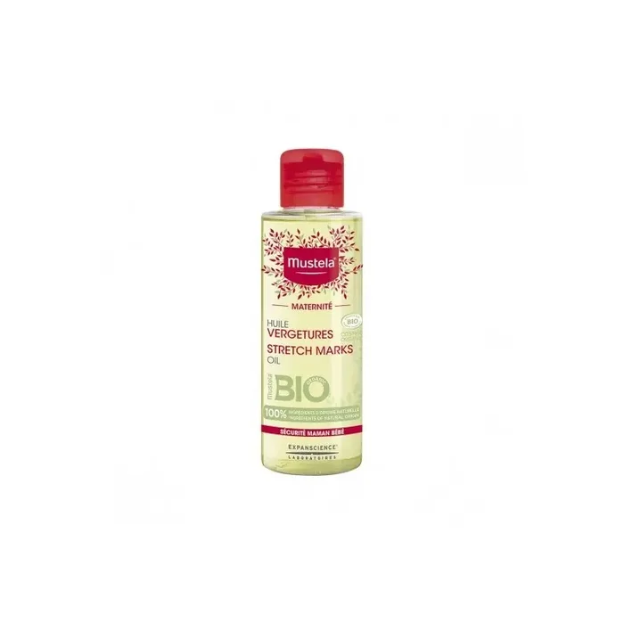 Mustela maternite huile vergetures bio 105ml