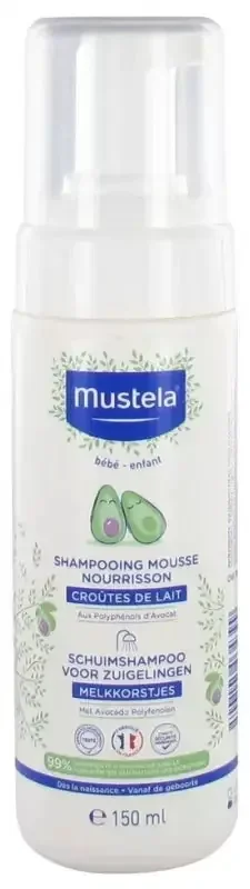 Mustela Shampoing Mousse Nourrisson 150 ml